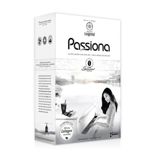 Cà phê hòa tan Passiona 4in1 (14gói/16g x 4 hộp)